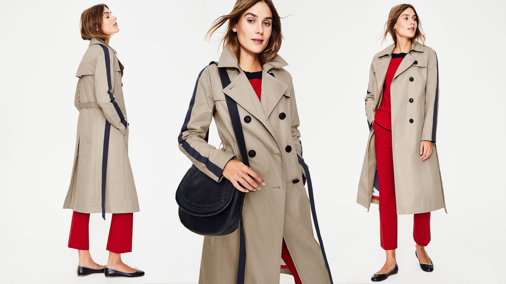 Boden's cult trench coat is on sale for a limited time only