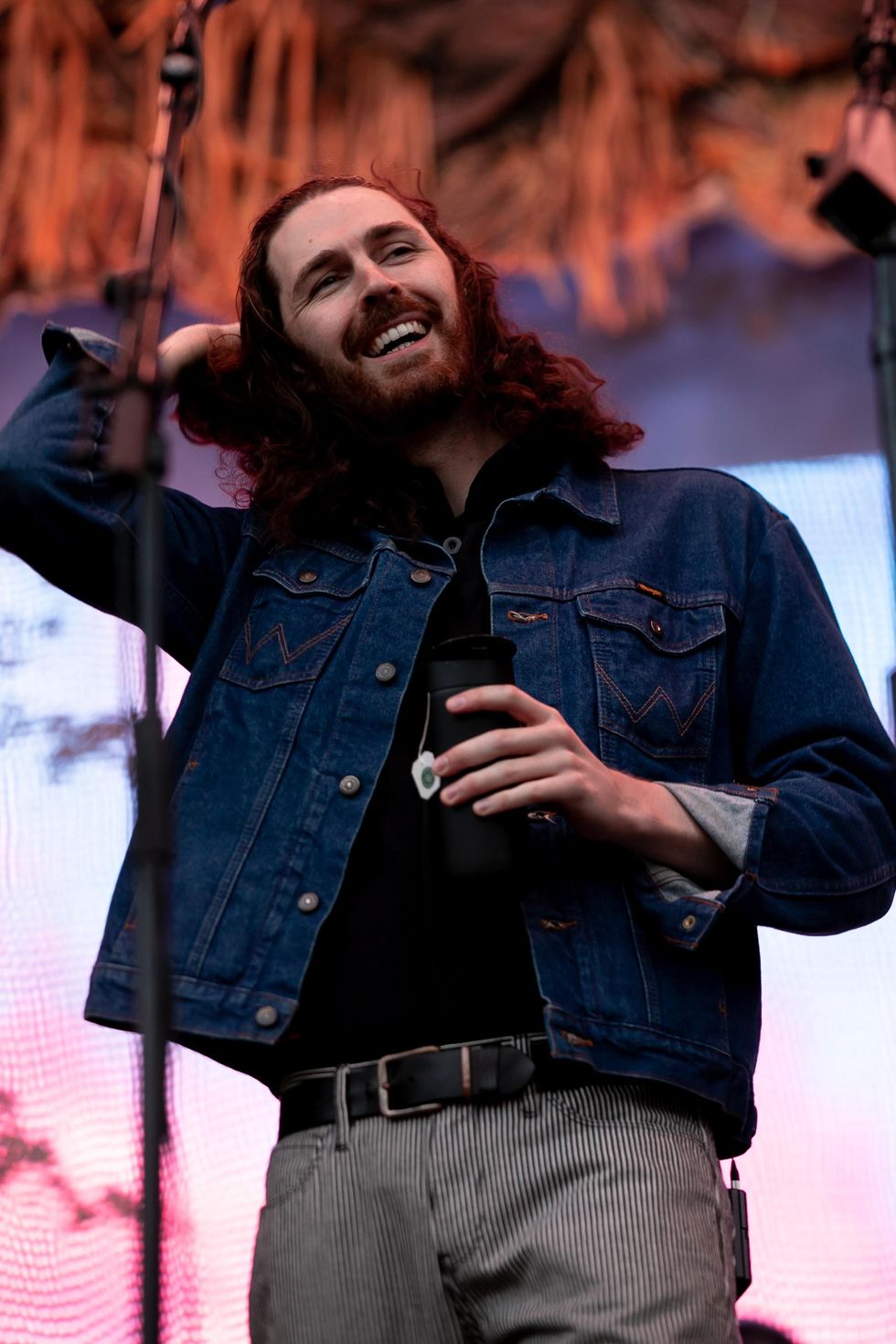 hozier performs at cardiff castle
