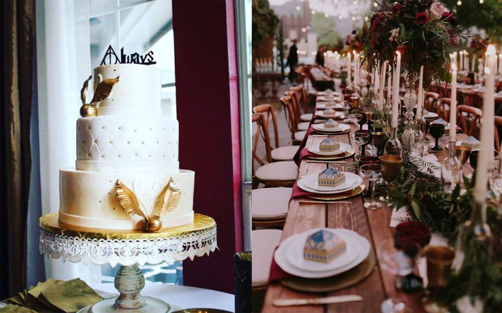 These Harry Potter-Themed Weddings Will Make Any Muggle Jealous