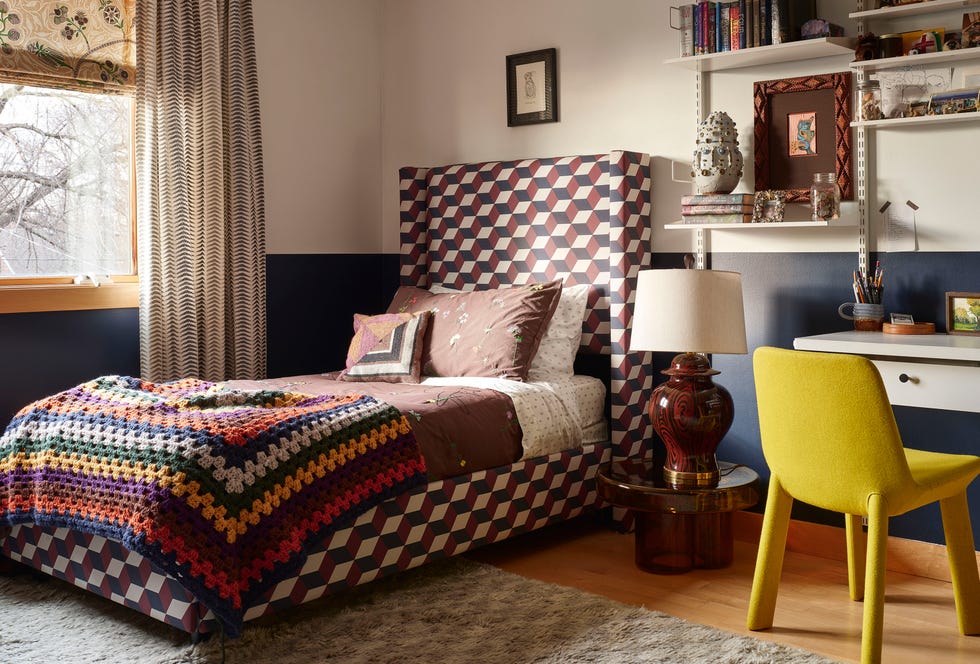 casa familiar con diseño ecléctico, interiorista heather peterson