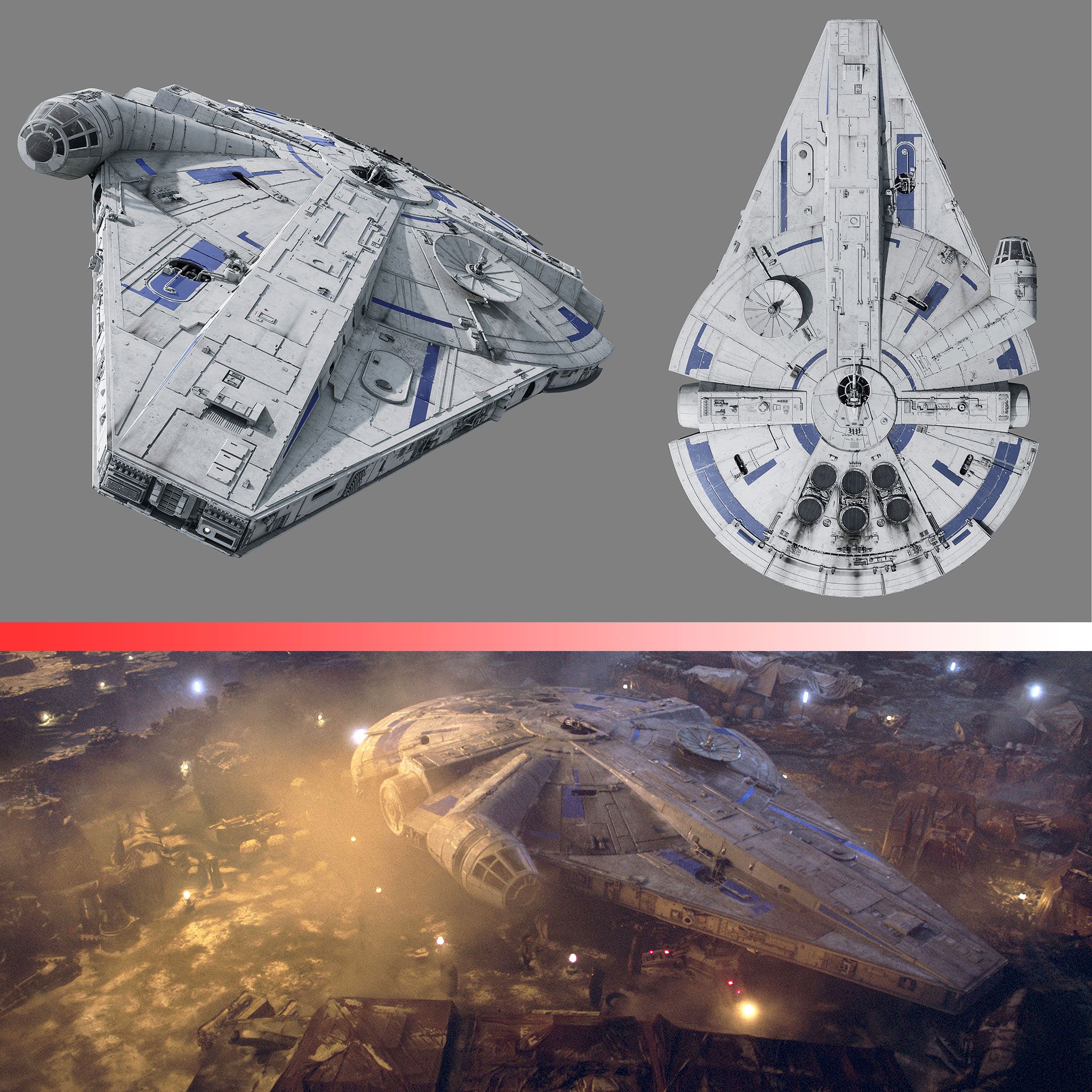 Millennium falcon lando online version