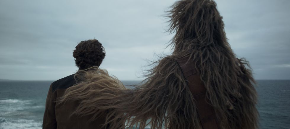 Hair, Hairstyle, Long hair, Human, Sky, Outerwear, Photography, Fur, Chewbacca, Fictional character, 