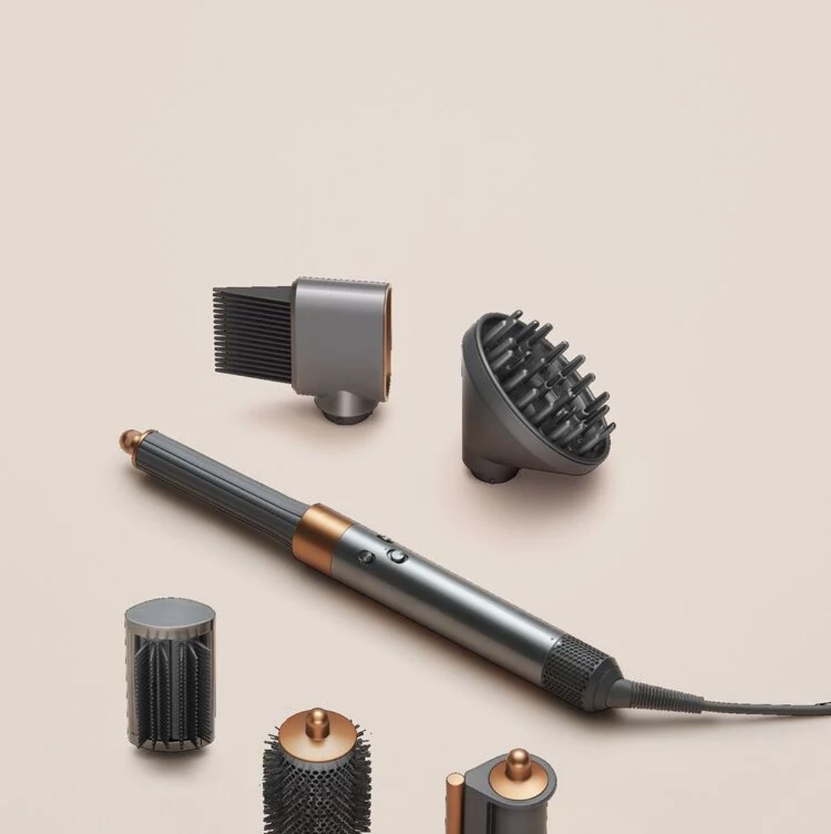 Dyson Airwrap™ multi-styler Complete Long Diffuse - Nickel/Copper