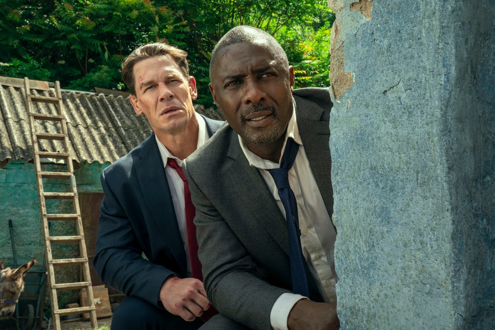 john cena and idris elba in 'heads of state'