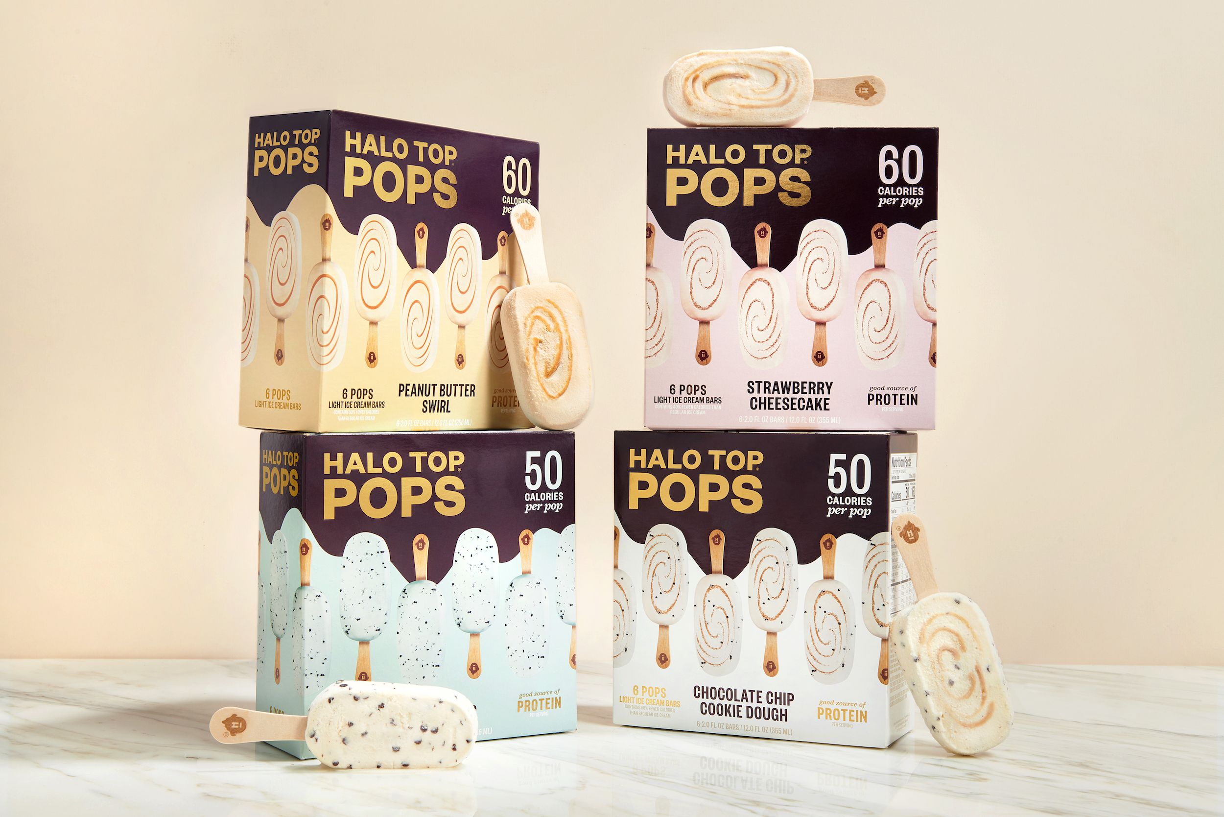 Halo top store pops