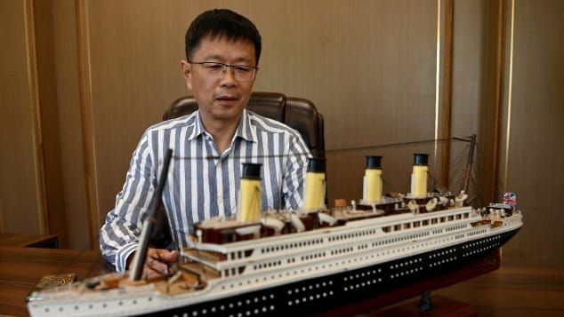 中国でタイタニック号が再建される「今回は本当に沈むことはない」