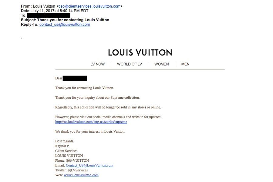 Supreme x Louis Vuitton Pop-Up Locations