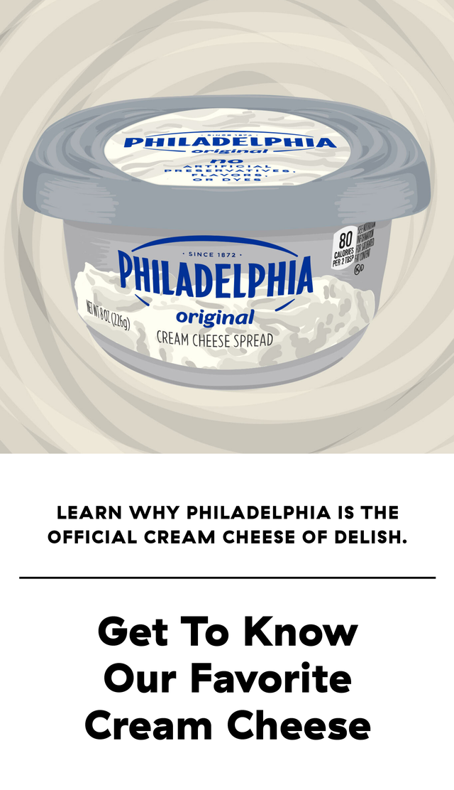 a white container with blue text