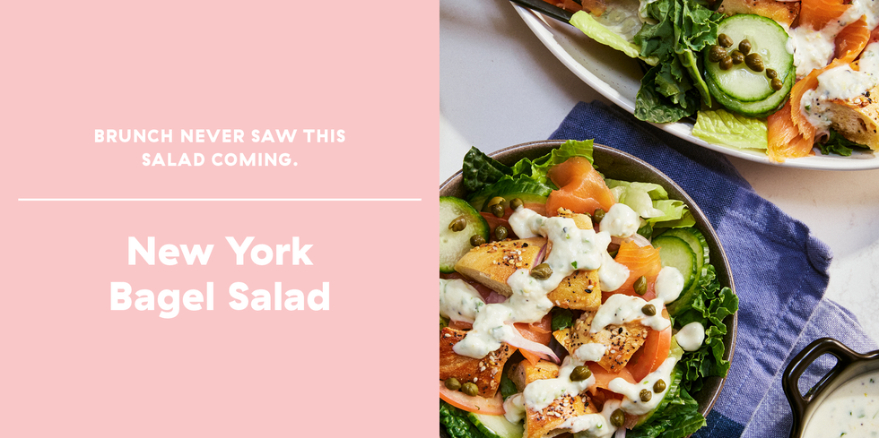 new york bagel salad