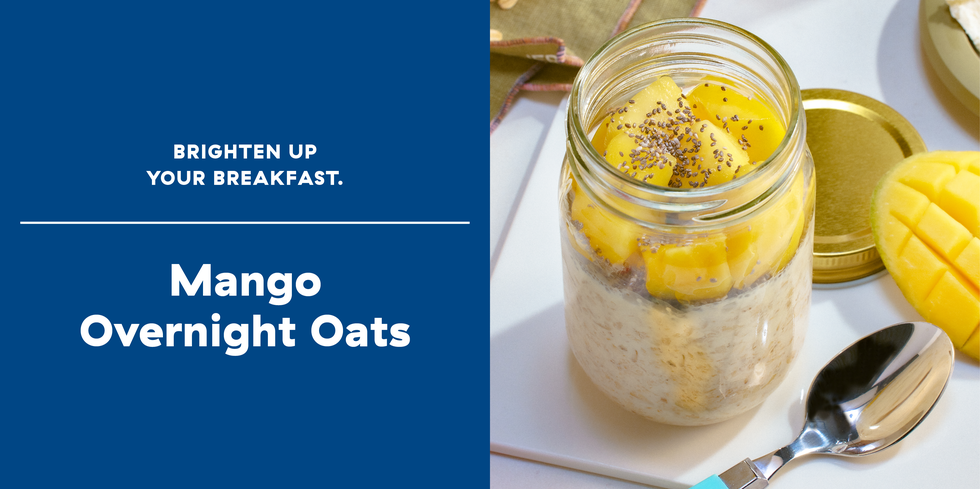 mango overnight oats