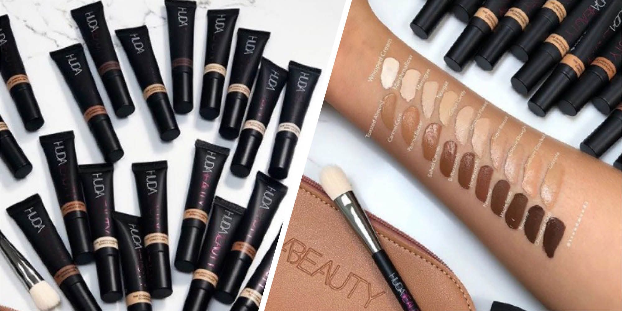 Huda Beauty's New Overachiever Concealer Is The Makeup Product Our Under  Eyes Have Been Waiting For