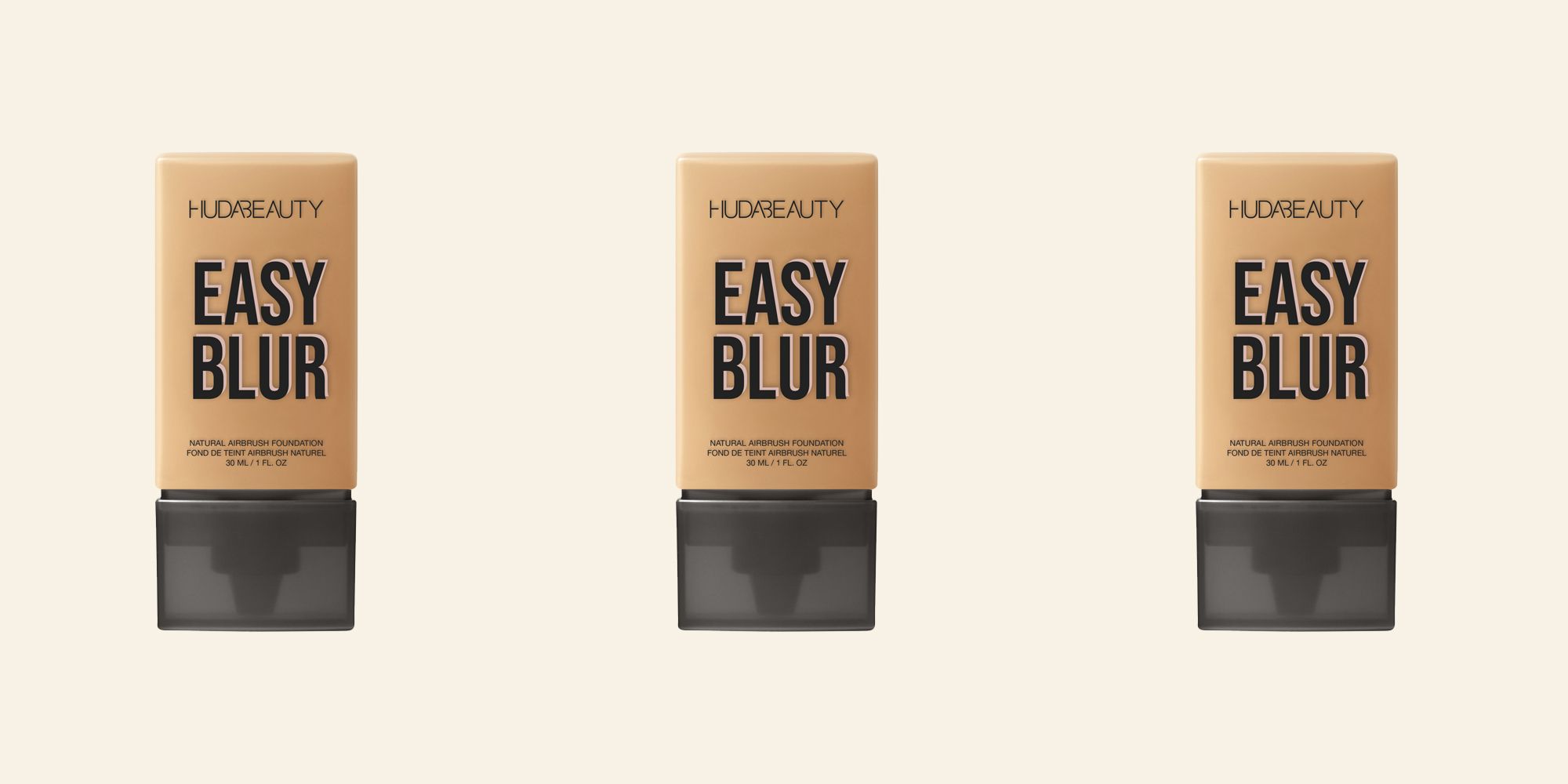 HUDA BEAUTY Easy Blur ファンデーション Easy Blur Foundation | Full Coverage & Lightweight | Hydrating