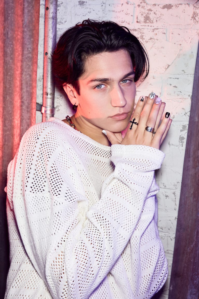 Lil Huddy LILHUDDY, aka Chase Hudson, and Glamnetic Just Dropped Gel Nail Stickers