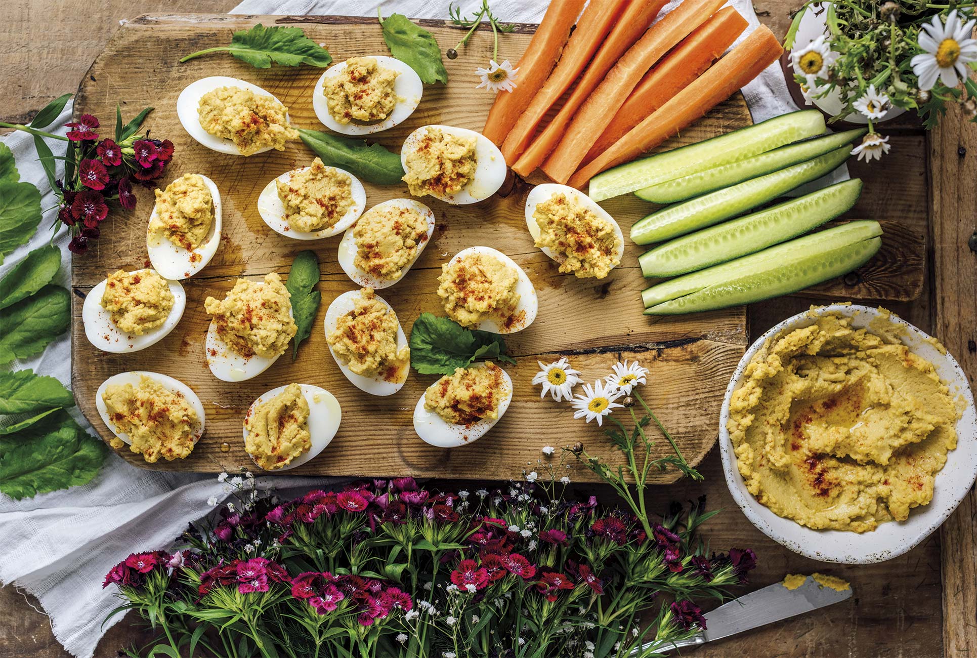 cómo se prepara el hummus