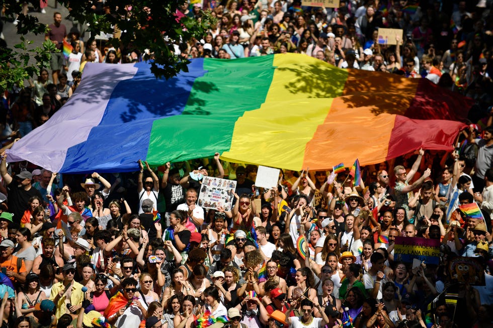 topshot france lgbtq pride parade rights