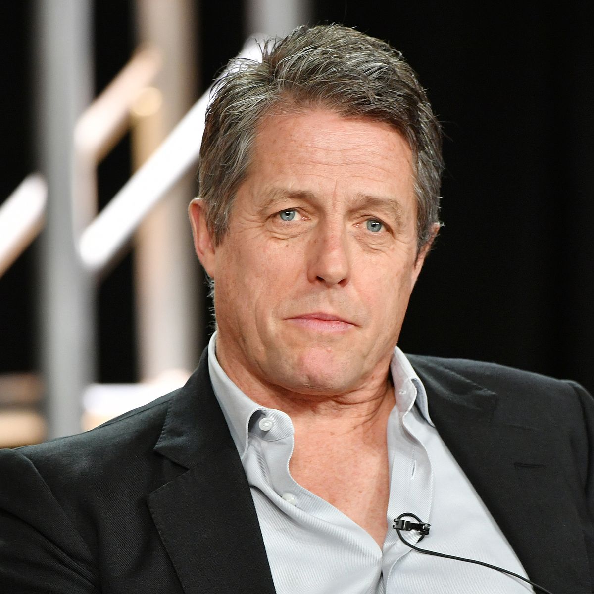2020 Winter TCA Tour - Day 9 PASADENA, CALIFORNIA - JANUARY 15: Hugh Grant of "The Undoing" speaks during the HBO segment of the 2020 Winter TCA Press Tour at The Langham Huntington, Pasadena on January 15, 2020 in Pasadena, California. (Photo by Amy Sussman/Getty Images)