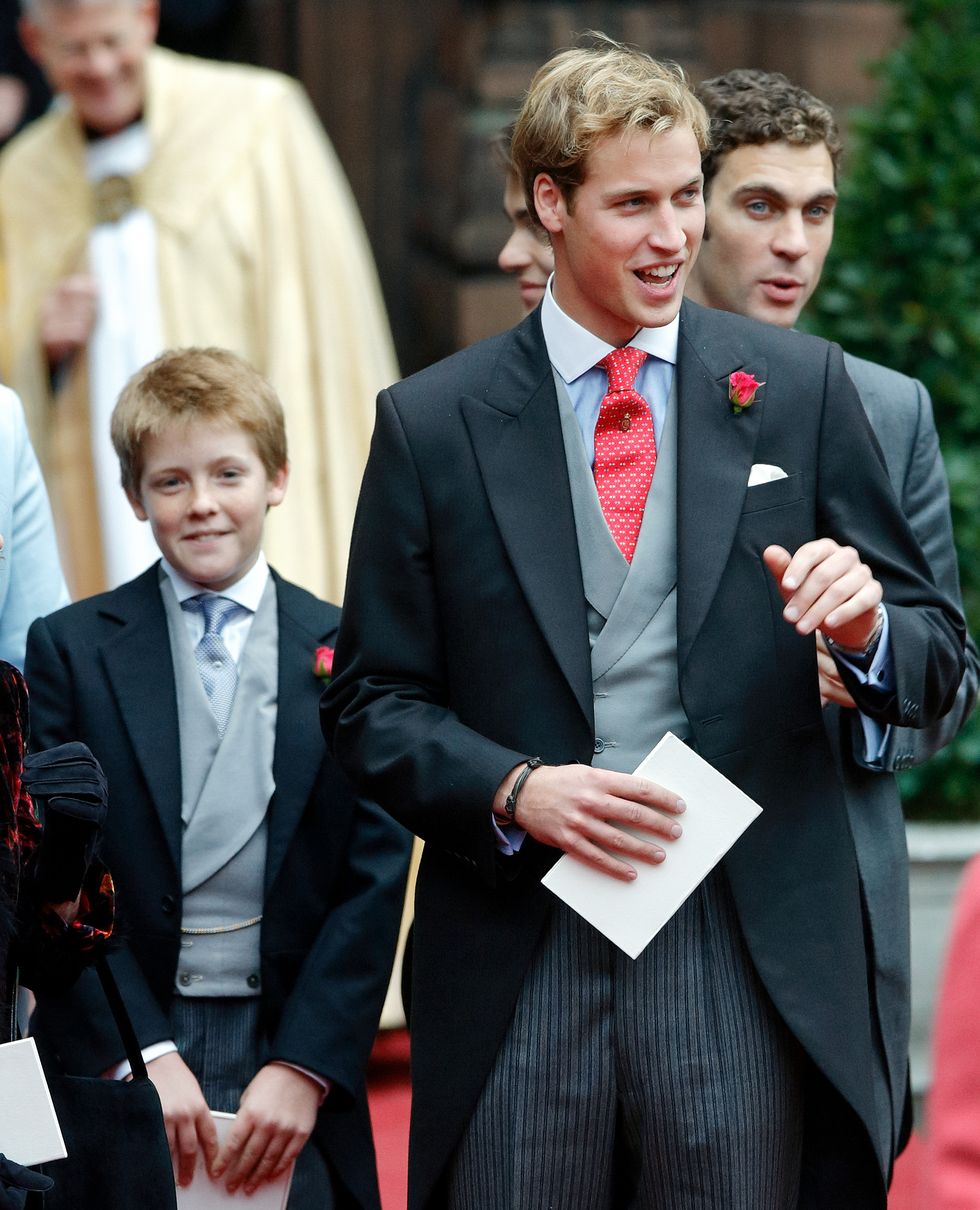 ﻿il futuro sposo e il principe william nel 2004