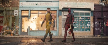 hugh jackman as wolverine, ryan reynolds as deadpool, deadpool x wolverine