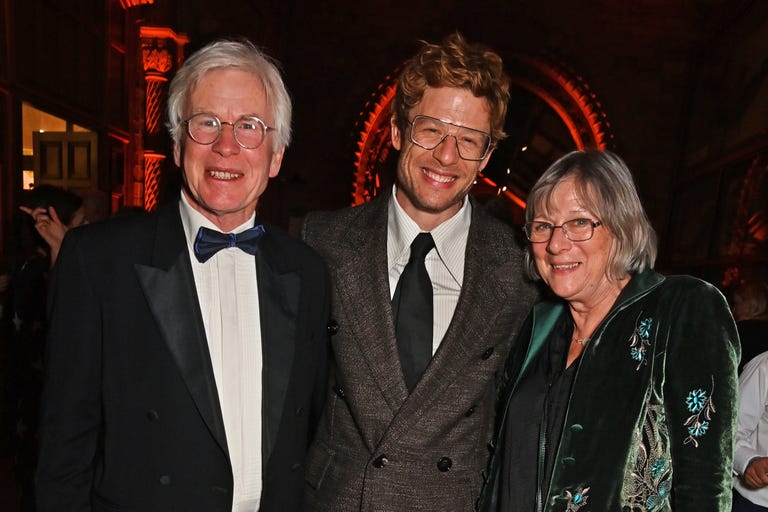 James Norton Pictured Smiling With His Proud Parents