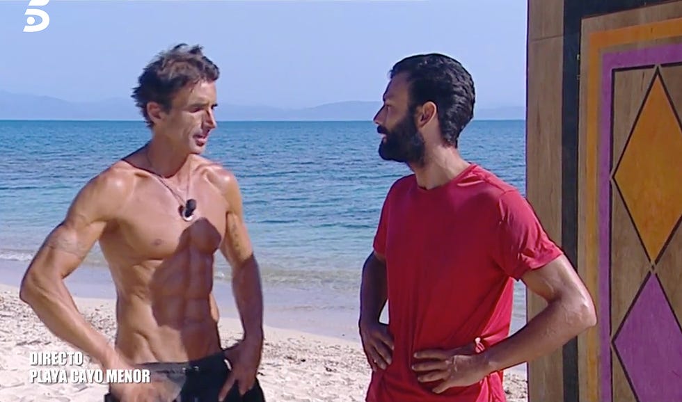hugo y jorge se reencuentran en supervivientes