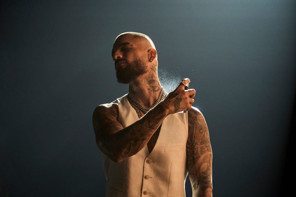 Maluma Perfume Boss engarrafado além