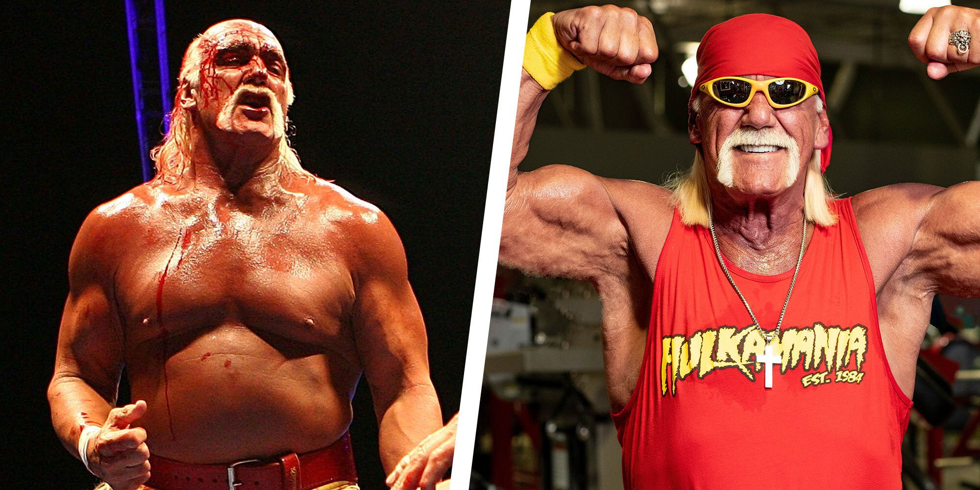 Hulk Hogan Signed 16x20 Photo Pose Champ WWE WCW WWF BAS Beckett Witnessed