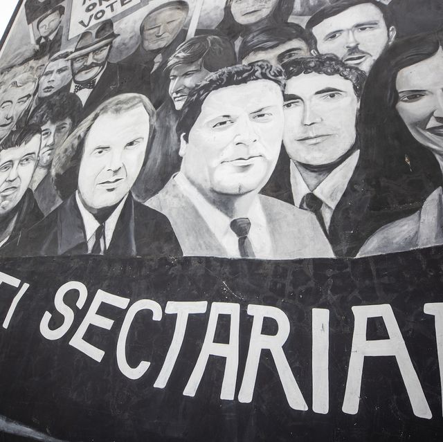 a mural in the bogside of derry city that shows john hume, one of the key architects of peace in northern ireland, after his death at the age of 83 photo by liam mcburneypa images via getty images