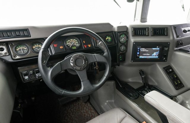 the inside of a car