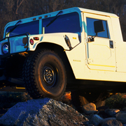 Land vehicle, Vehicle, Car, Off-road vehicle, Automotive tire, Hummer h1, Tire, Humvee, Off-roading, Sport utility vehicle, 