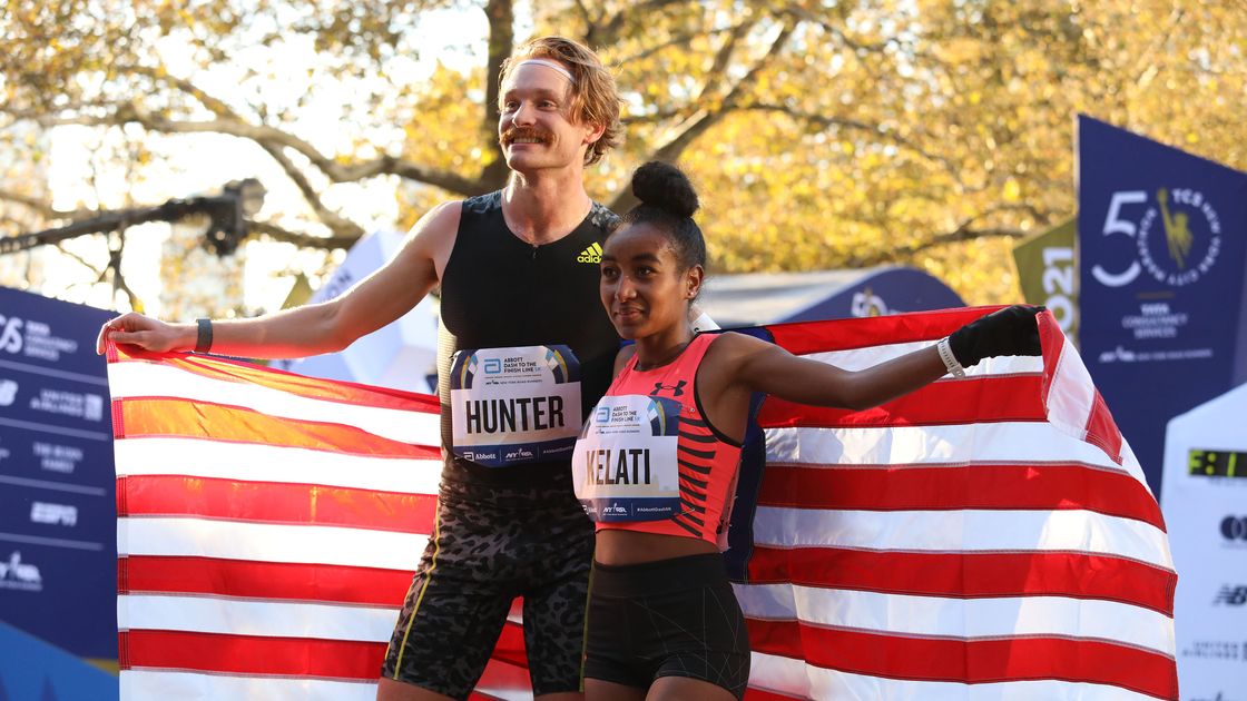 preview for USATF 5K Championship Results - Weini Kelati and Drew Hunter Take the Win