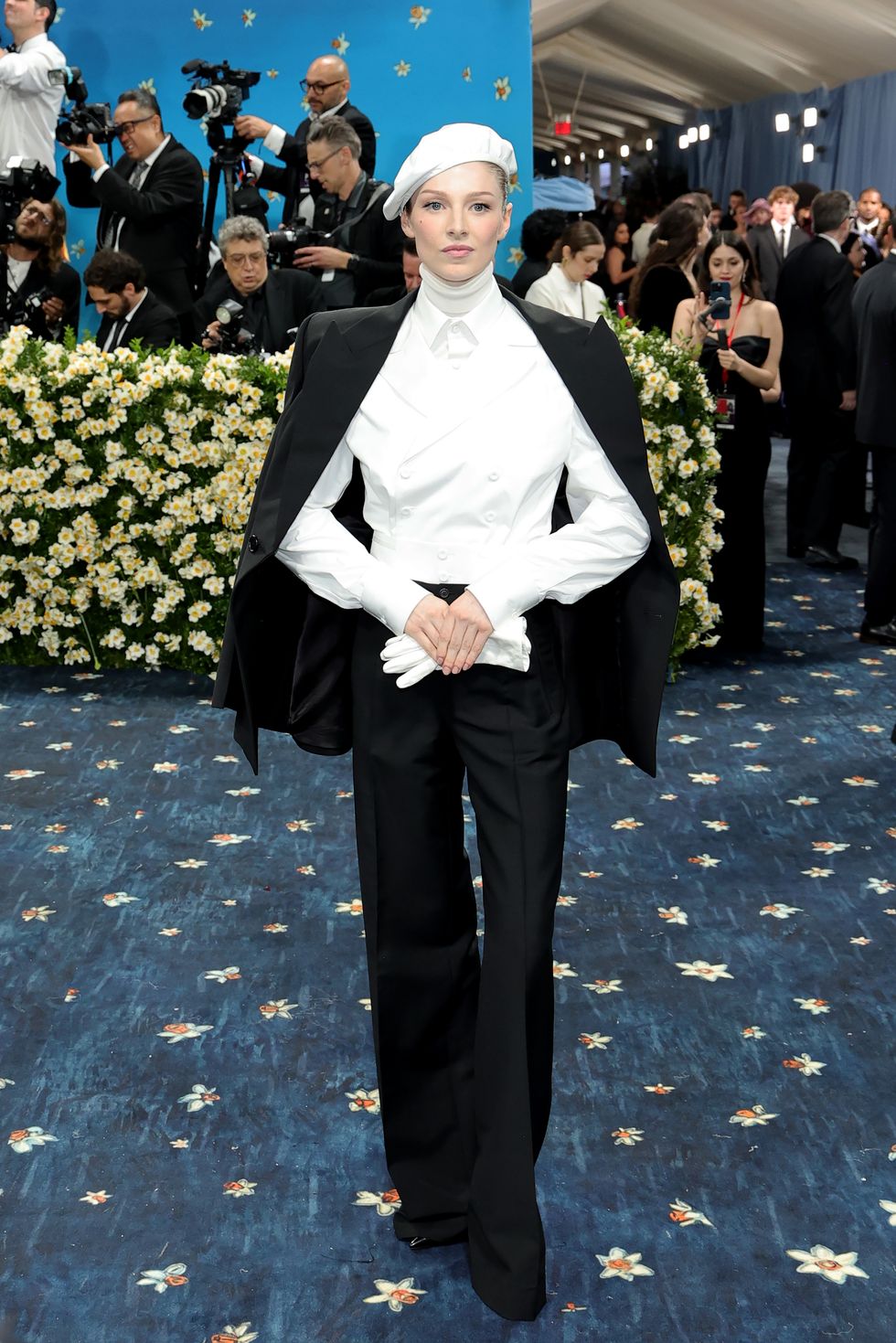 hunter schafer at the 2025 met gala