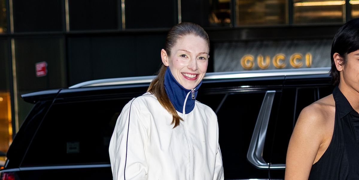 Hunter Schafer Nails Sporty Dressing With a Feminine Twist