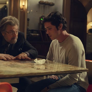 Hunters Logan Lerman y Al Pacino en 'Hunters'.