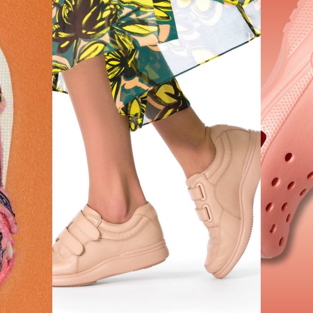 Footwear, Pink, Shoe, Ankle, Peach, Leg, Flip-flops, Sandal, Fashion accessory, Slipper, 
