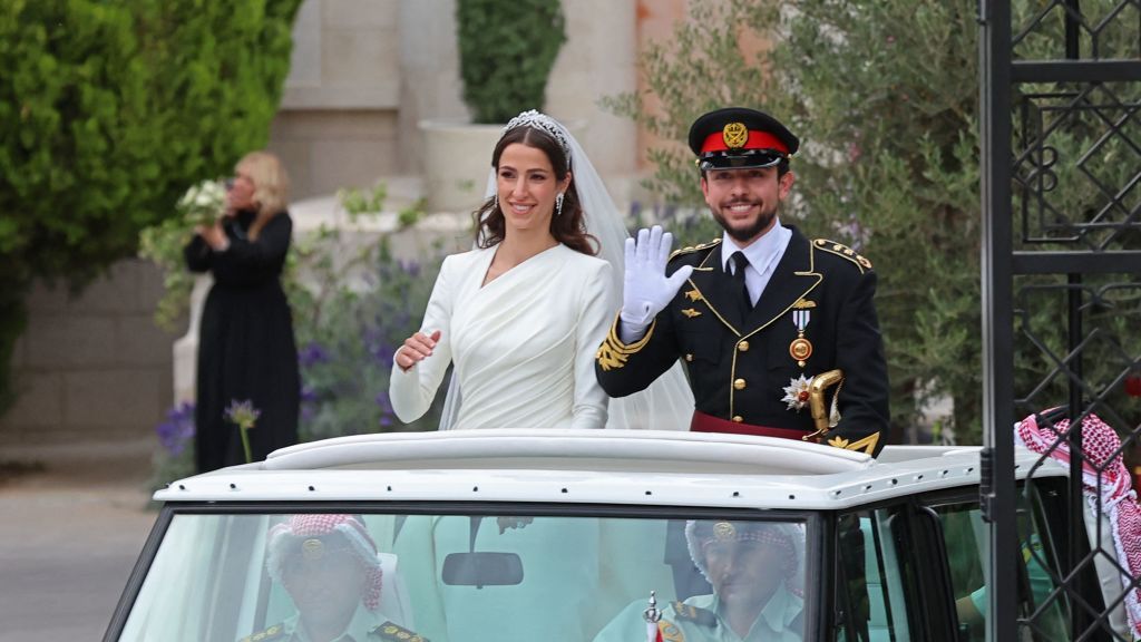 preview for Il matrimonio di Al Hussein di Giordania e Rajwa Al Saif