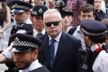 huw edwards arriving at westminster magistrates' court on 31 july 2024