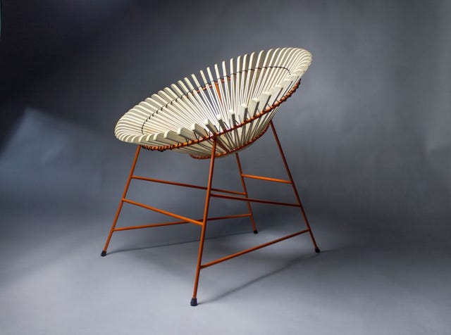 Concertina chair by Huw Evans for Rado Prize