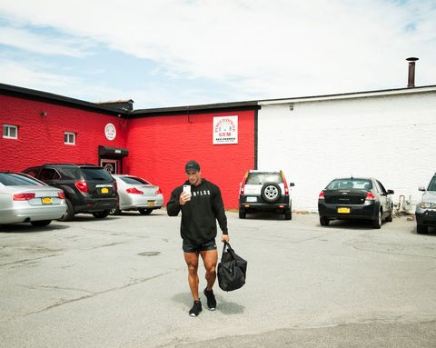 Sadik Hazovic leaves the gym