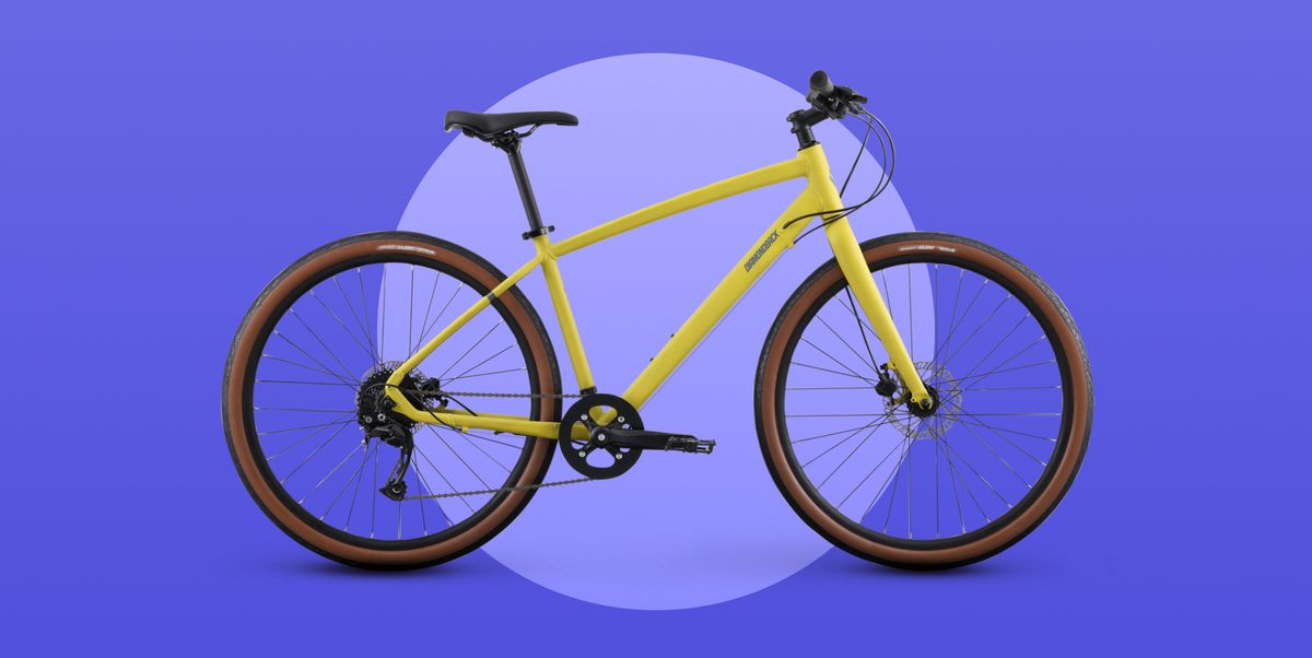 yellow diamondback hybrid bike