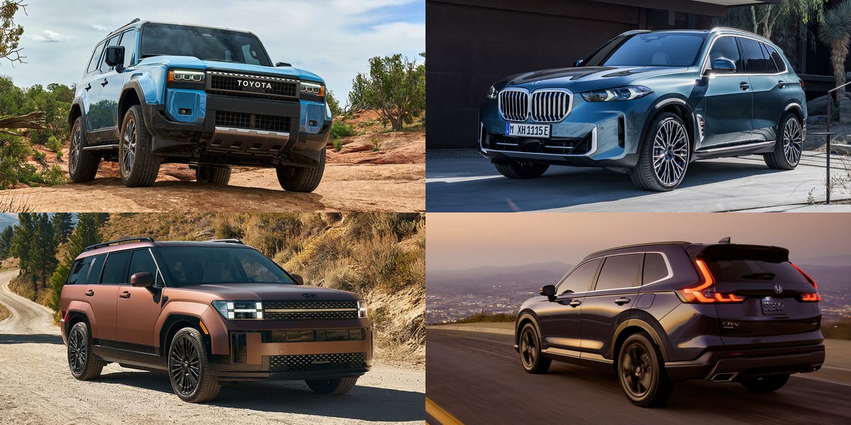 Best Hybrid SUVs for 2024 & 2025