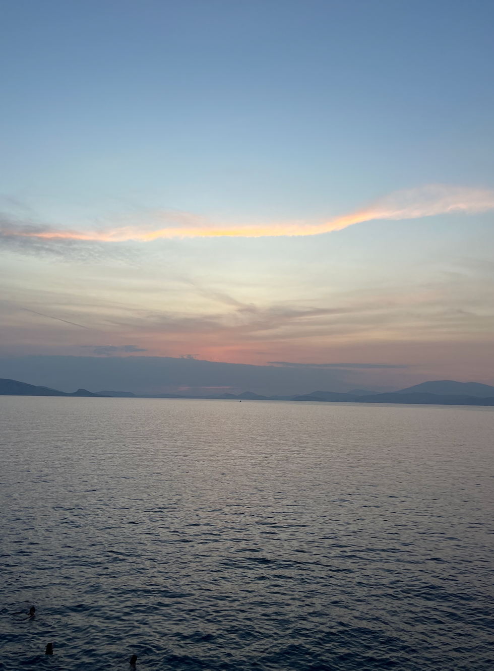 hydra sunset