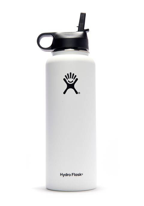 Hydro Flask 40 oz. Wide Mouth Bottle and Straw Top