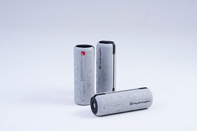 Toyota Unveils Portable Hydrogen Canisters for Convenient FCEV Charging at Home