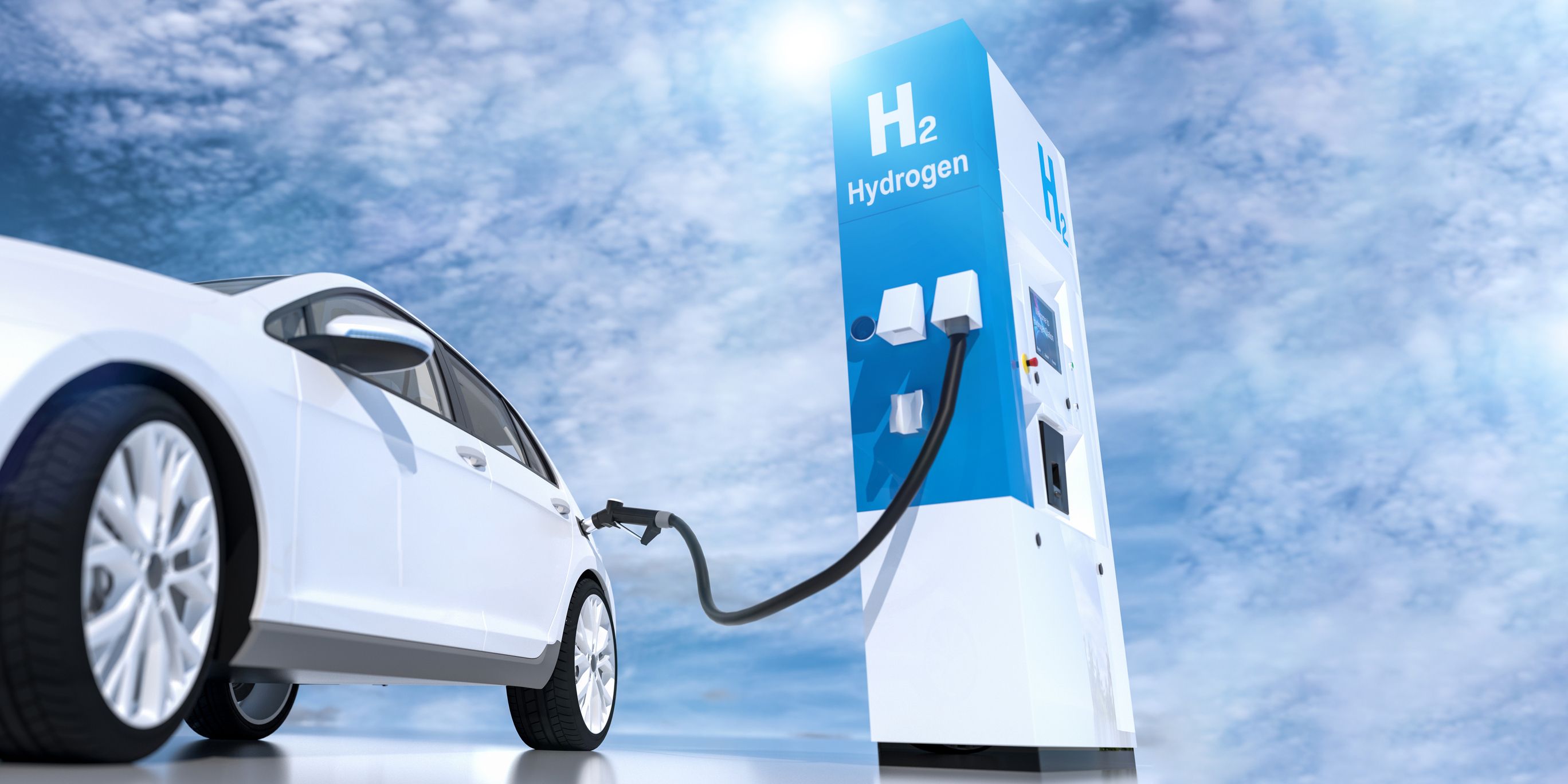 Fuel cell automobiles use deals gas as a fuel