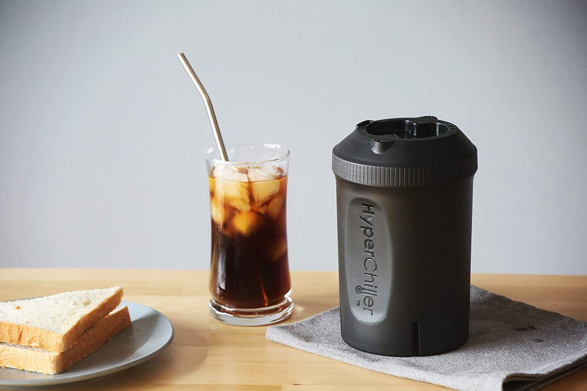 Hyper Chiller Instant Iced Coffee Maker 60 Second Chilled Drink