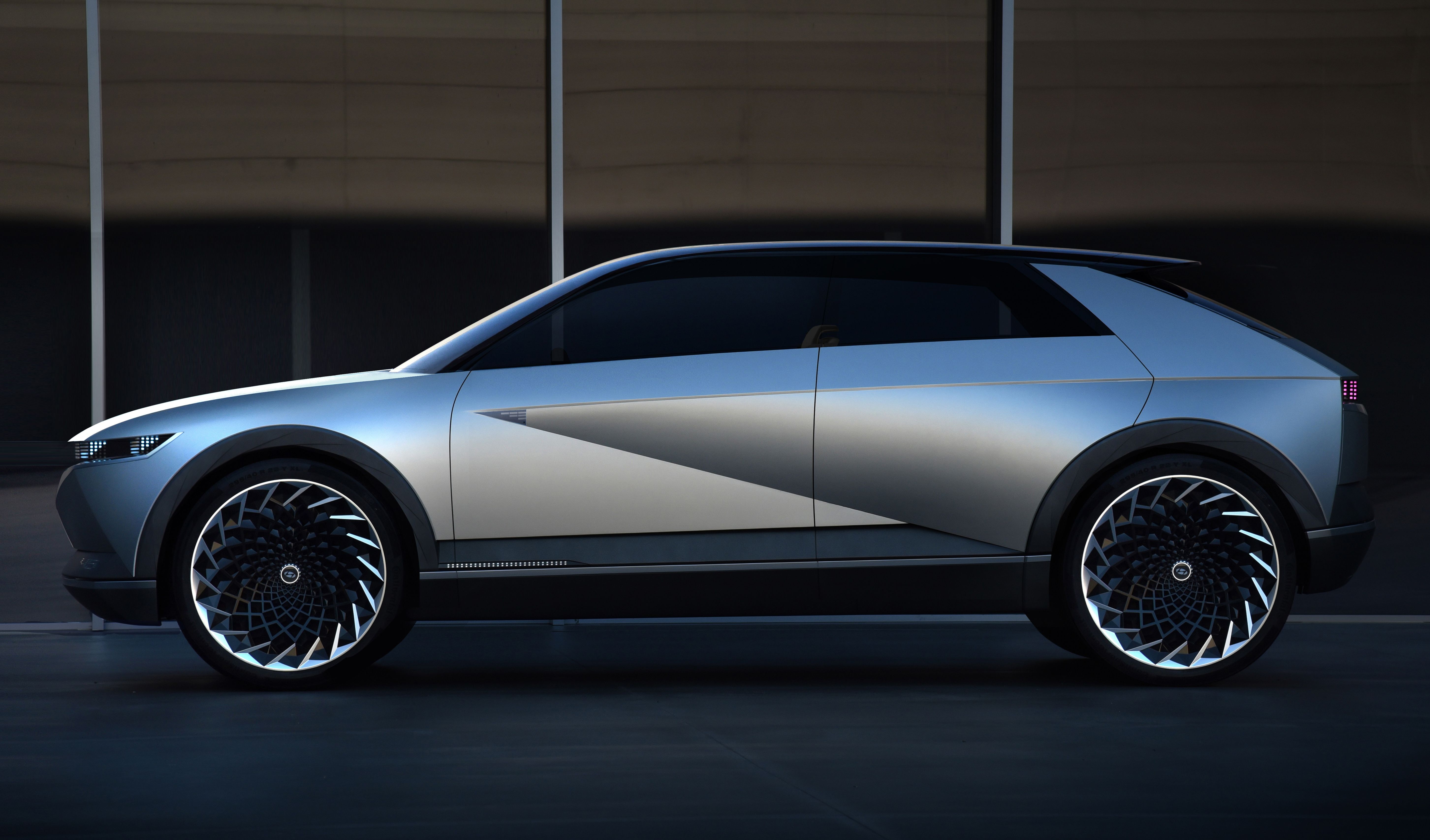 Hyundai s 45 Concept Provides a Peek at the EV Future via the Past