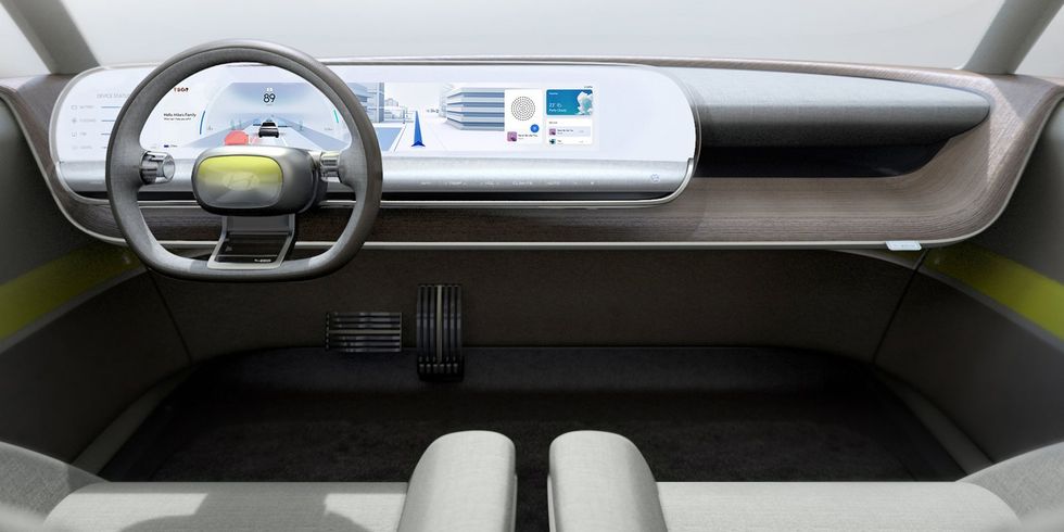 Hyundai 45 concept - interior
