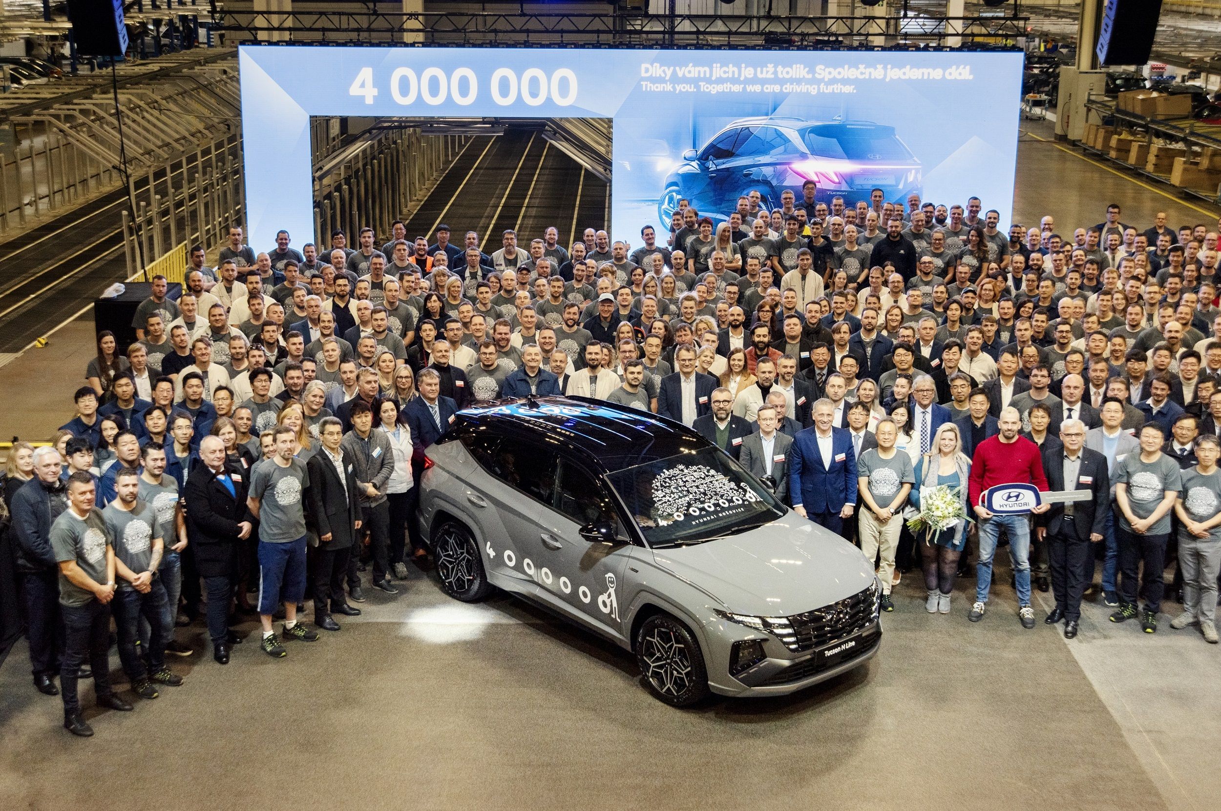 Hyundai celebra cuatro millones de vehículos fabricados en Europa