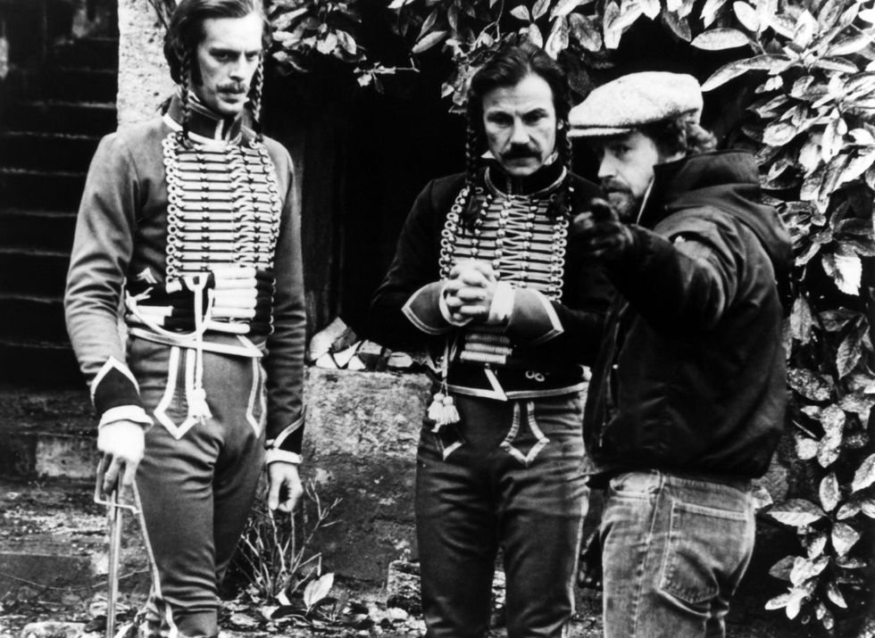 f4pcn6 keith carradine, harvey keitel, ridley scott  the duellists 1977 directed by ridley scott