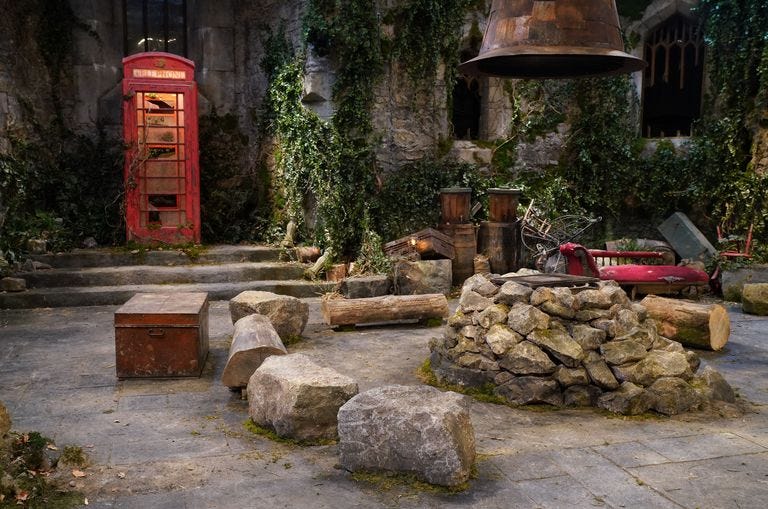 i'm a celeb castle camp